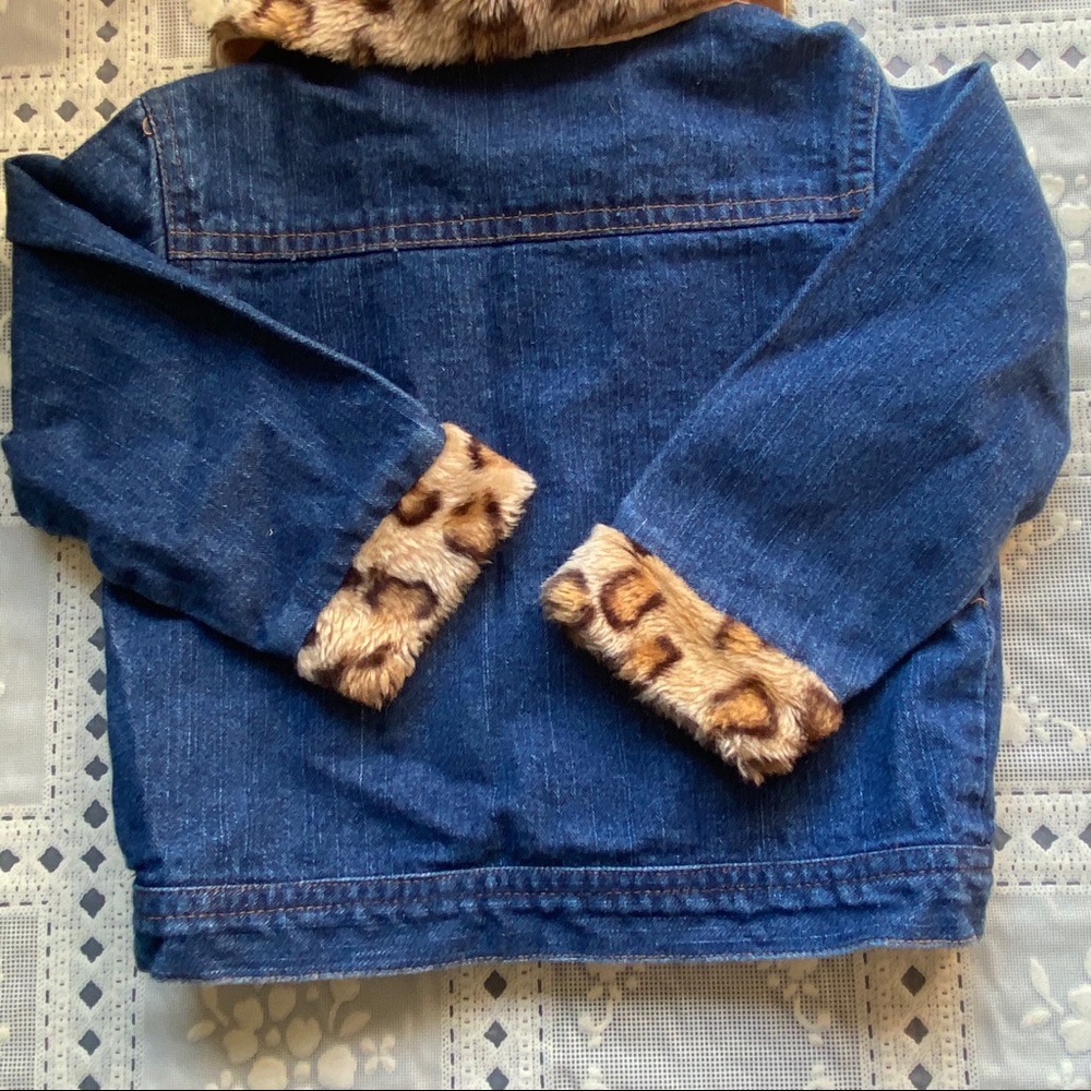 ๐๐ Baby Q Denim ButtonUp Girls Jacket Size 24M - Picture 7 of 10